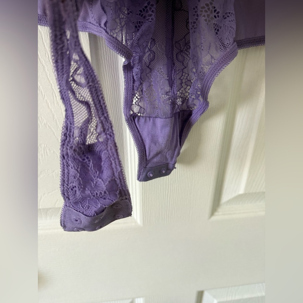 Torrid Curve 3x Lavender Bodysuit 💜 - Picture 8 of 9